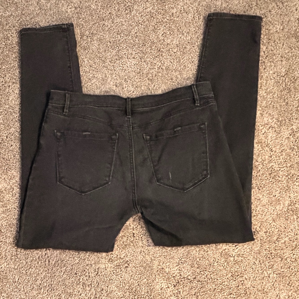 LOFT Black RELAXED SKINNY Jeans